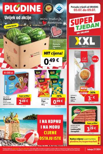 Plodine katalog - 03.07.2024. - 09.07.2024.