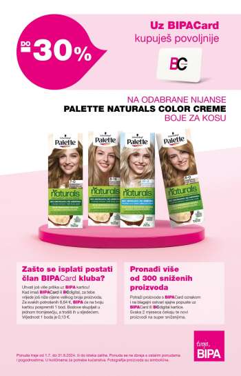Bipa katalog - 01.07.2024. - 31.08.2024.