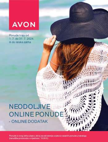 Avon katalog - 01.07.2024. - 31.07.2024.