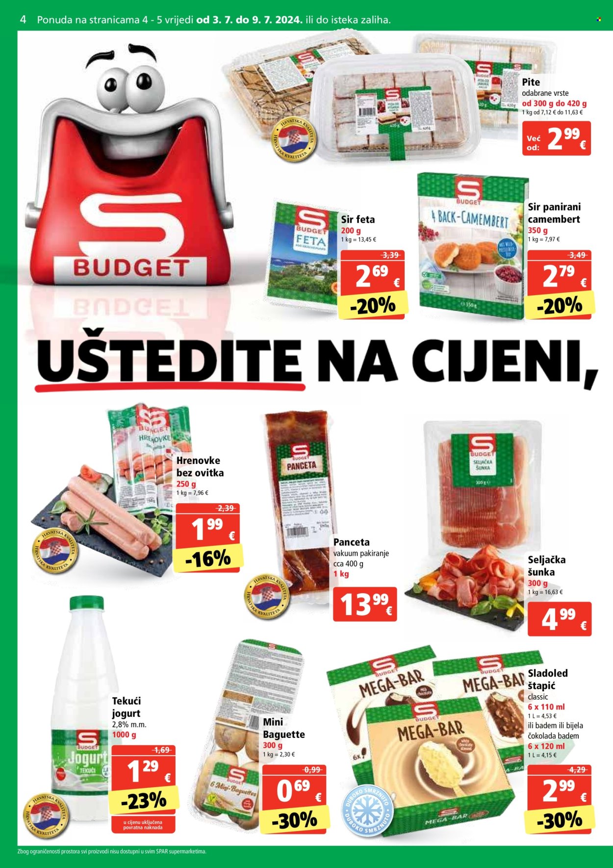 SPAR katalog - 03.07.2024. - 09.07.2024. Stranica 4
