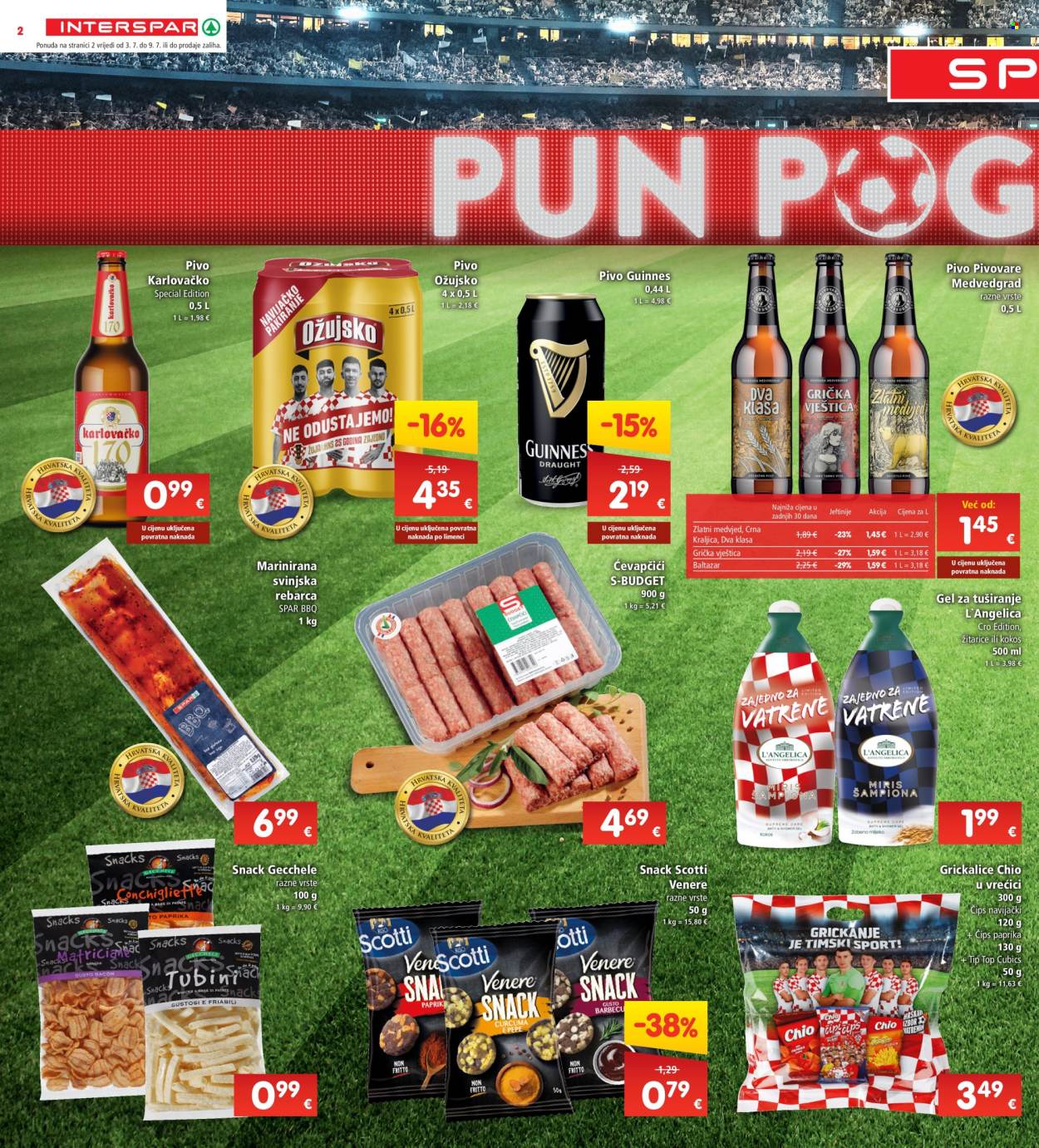 INTERSPAR katalog - 03.07.2024. - 09.07.2024. Stranica 2
