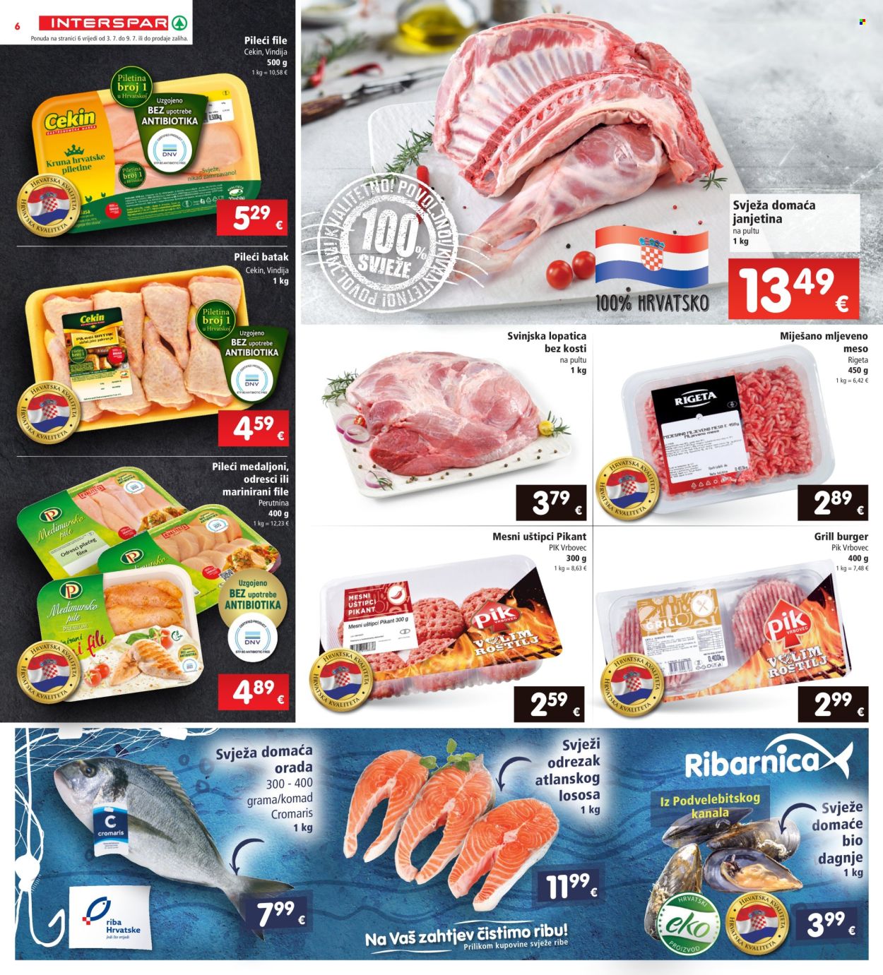 INTERSPAR katalog - 03.07.2024. - 09.07.2024. Stranica 6