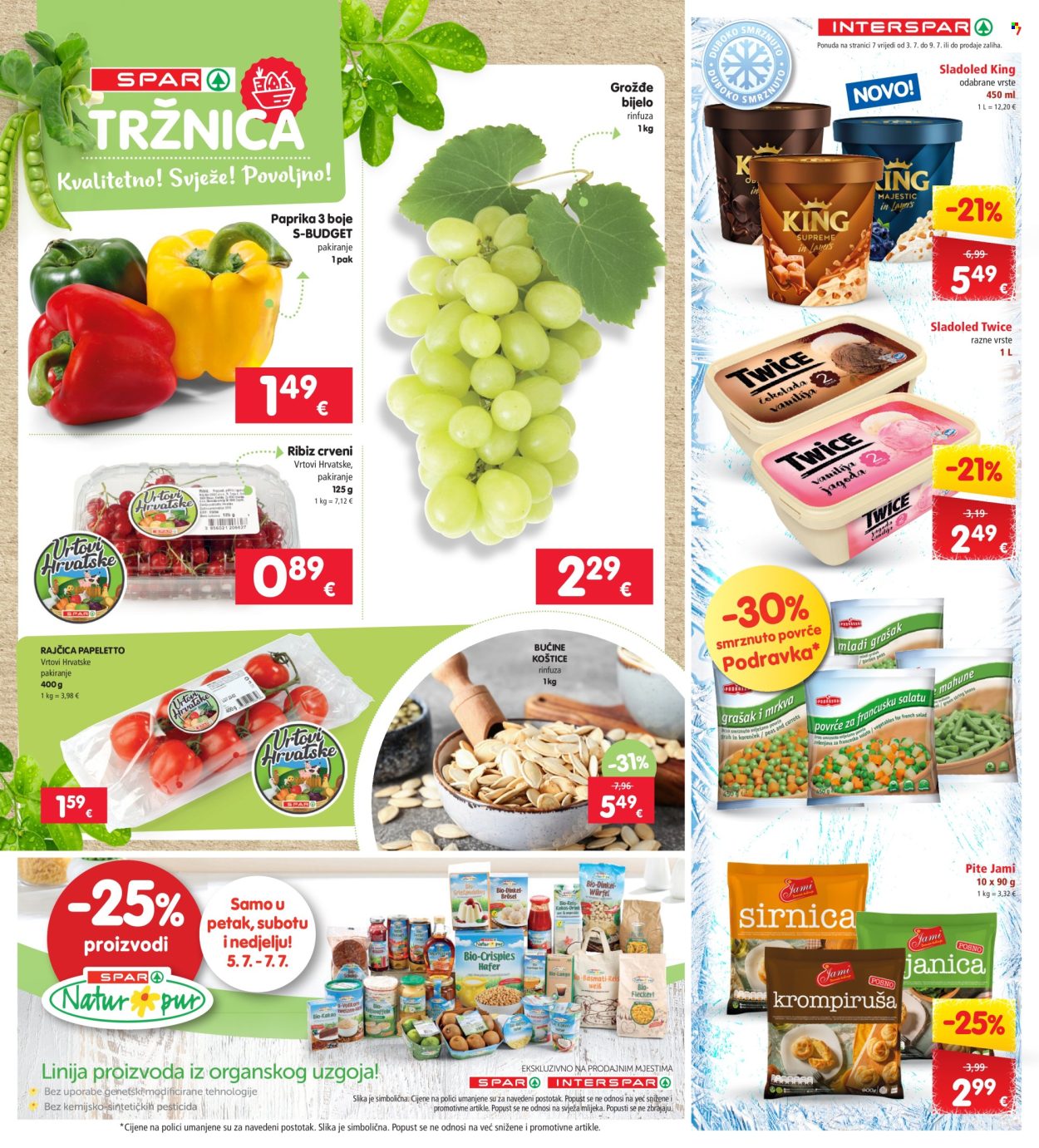 INTERSPAR katalog - 03.07.2024. - 09.07.2024. Stranica 7