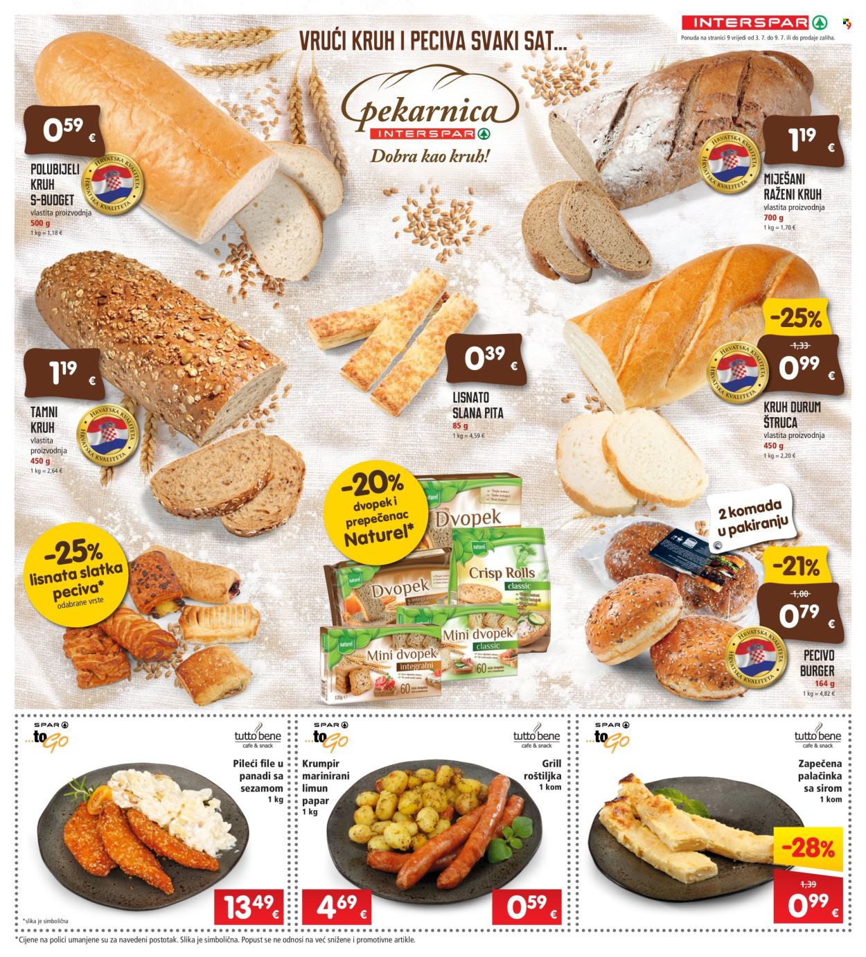 INTERSPAR katalog - 03.07.2024. - 09.07.2024. Stranica 9