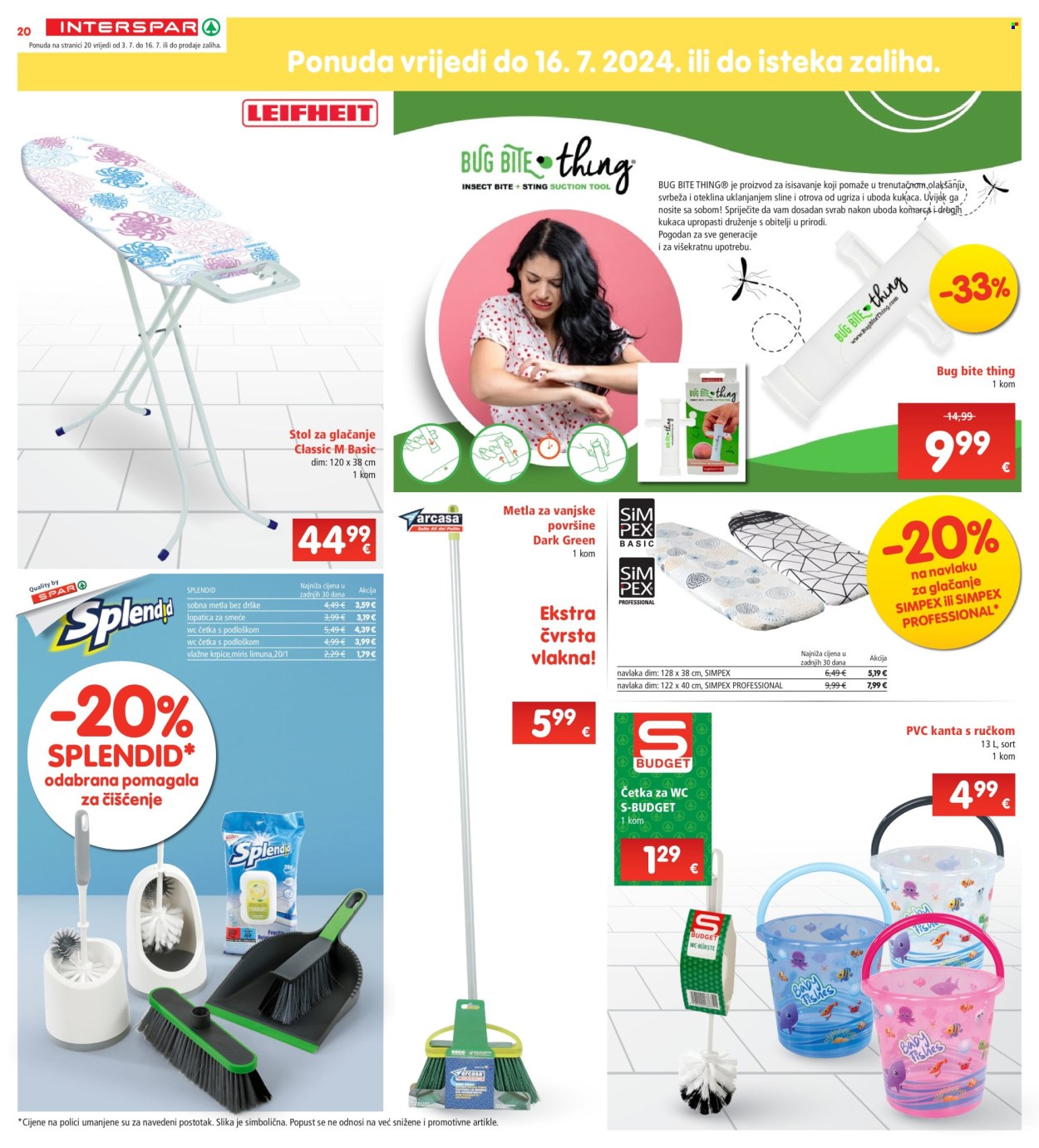 INTERSPAR katalog - 03.07.2024. - 09.07.2024. Stranica 20