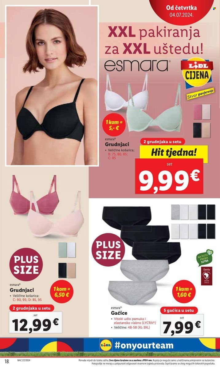 Lidl katalog - 04.07.2024. - 07.07.2024. Stranica 18