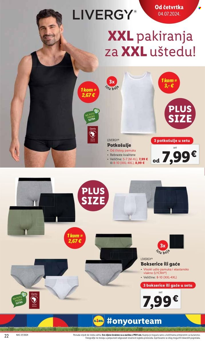 Lidl katalog - 04.07.2024. - 07.07.2024. Stranica 22