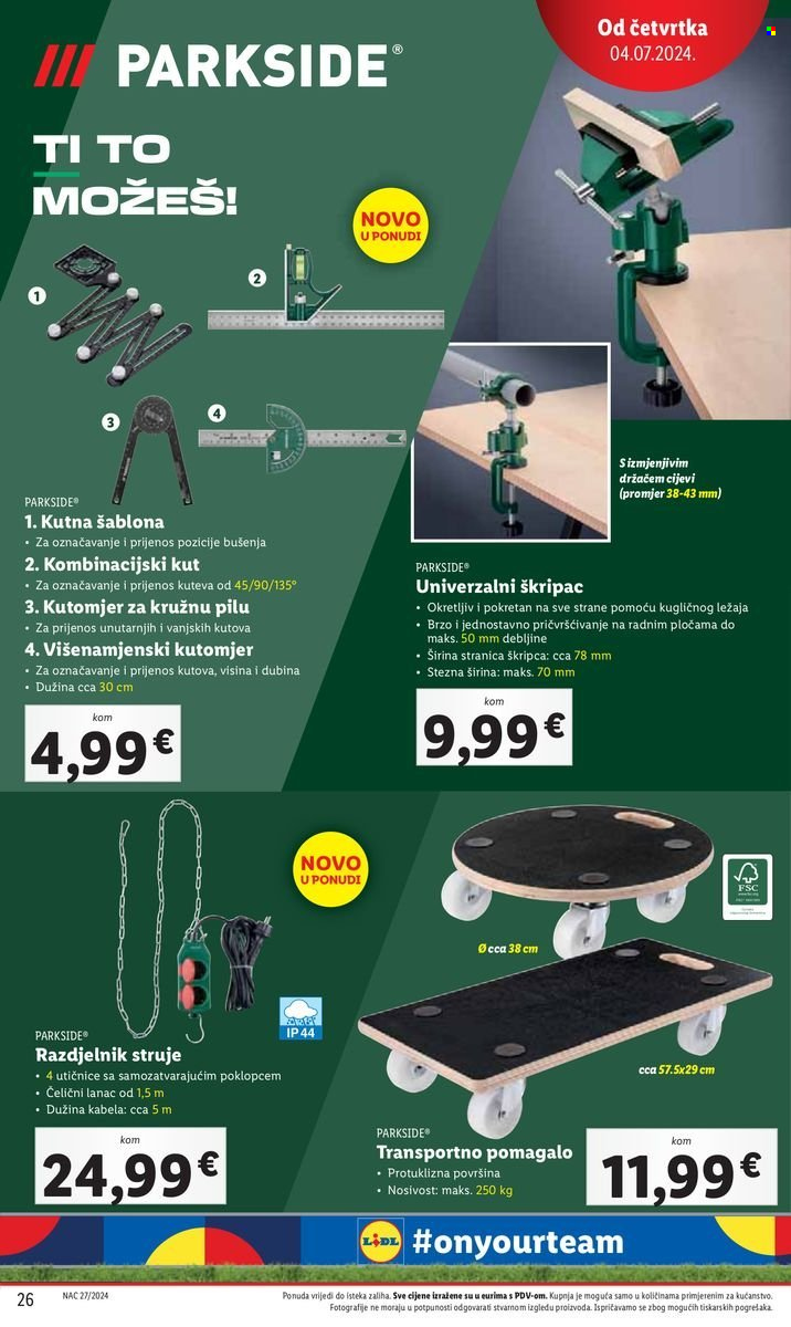 Lidl katalog - 04.07.2024. - 07.07.2024. Stranica 26