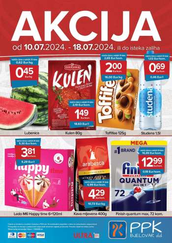 PPK Bjelovar katalog - 10.07.2024. - 18.07.2024.