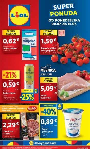 Lidl katalog - 08.07.2024. - 14.07.2024.