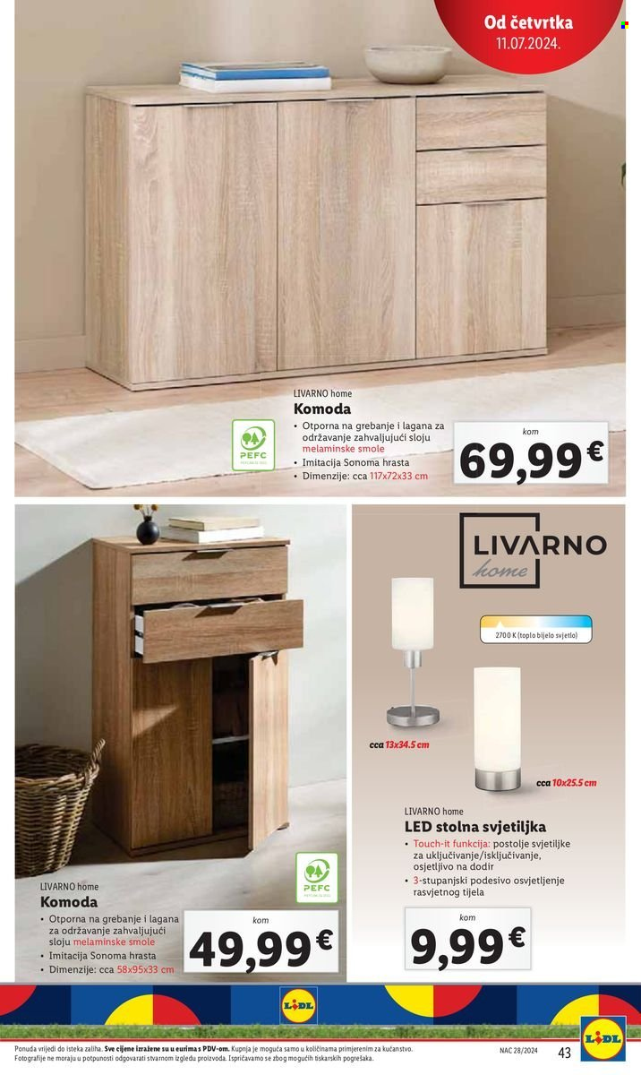 Lidl katalog - 08.07.2024. - 14.07.2024. Stranica 43
