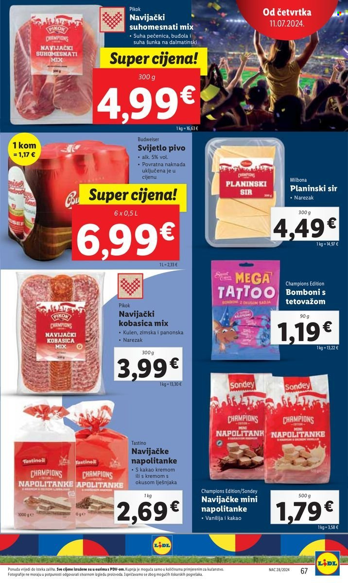 Lidl katalog - 08.07.2024. - 14.07.2024. Stranica 67
