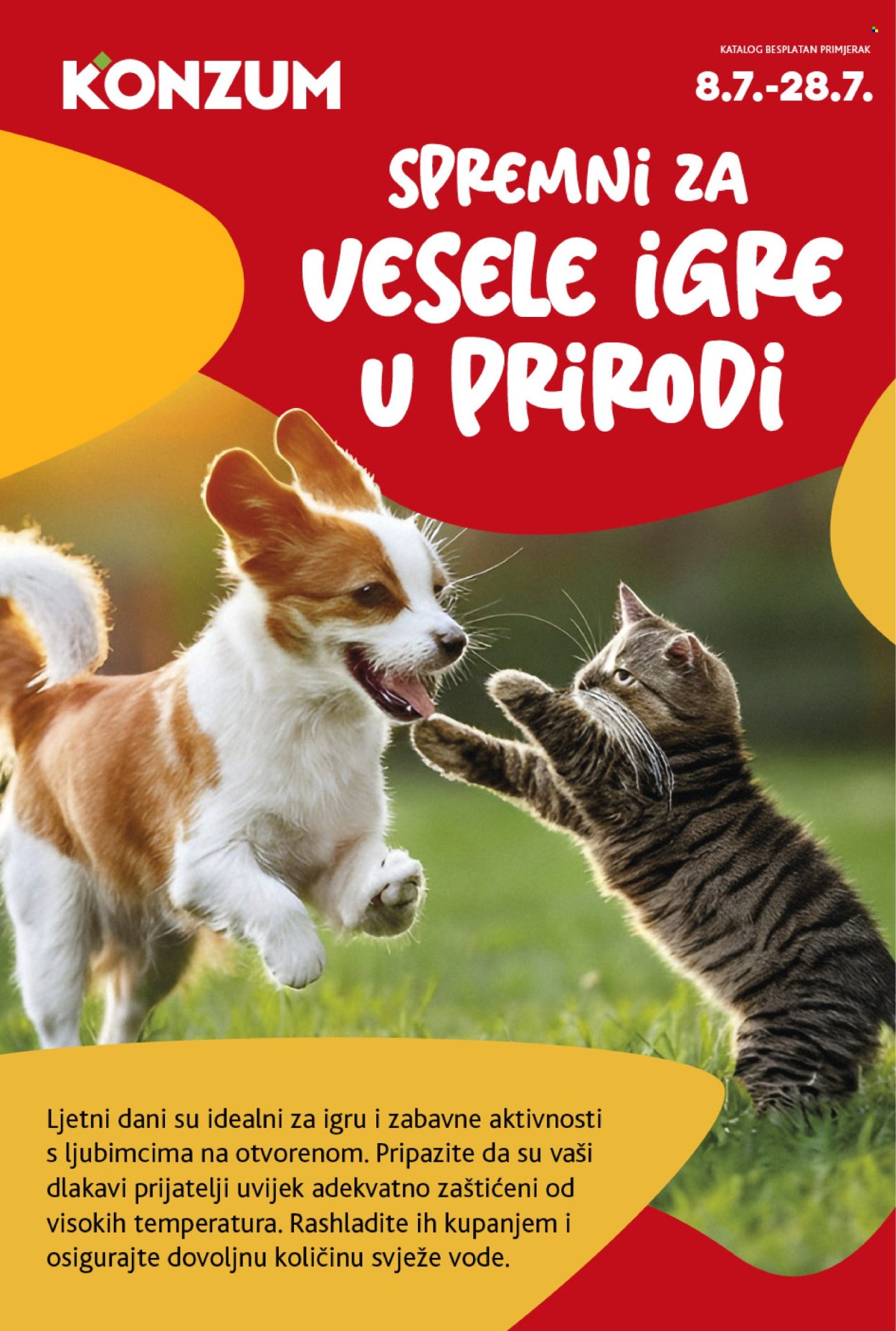 Konzum katalog - 08.07.2024. - 28.07.2024. Stranica 1