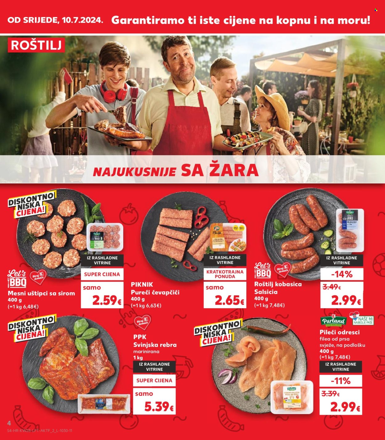 Kaufland katalog - 10.07.2024. - 16.07.2024. Stranica 4