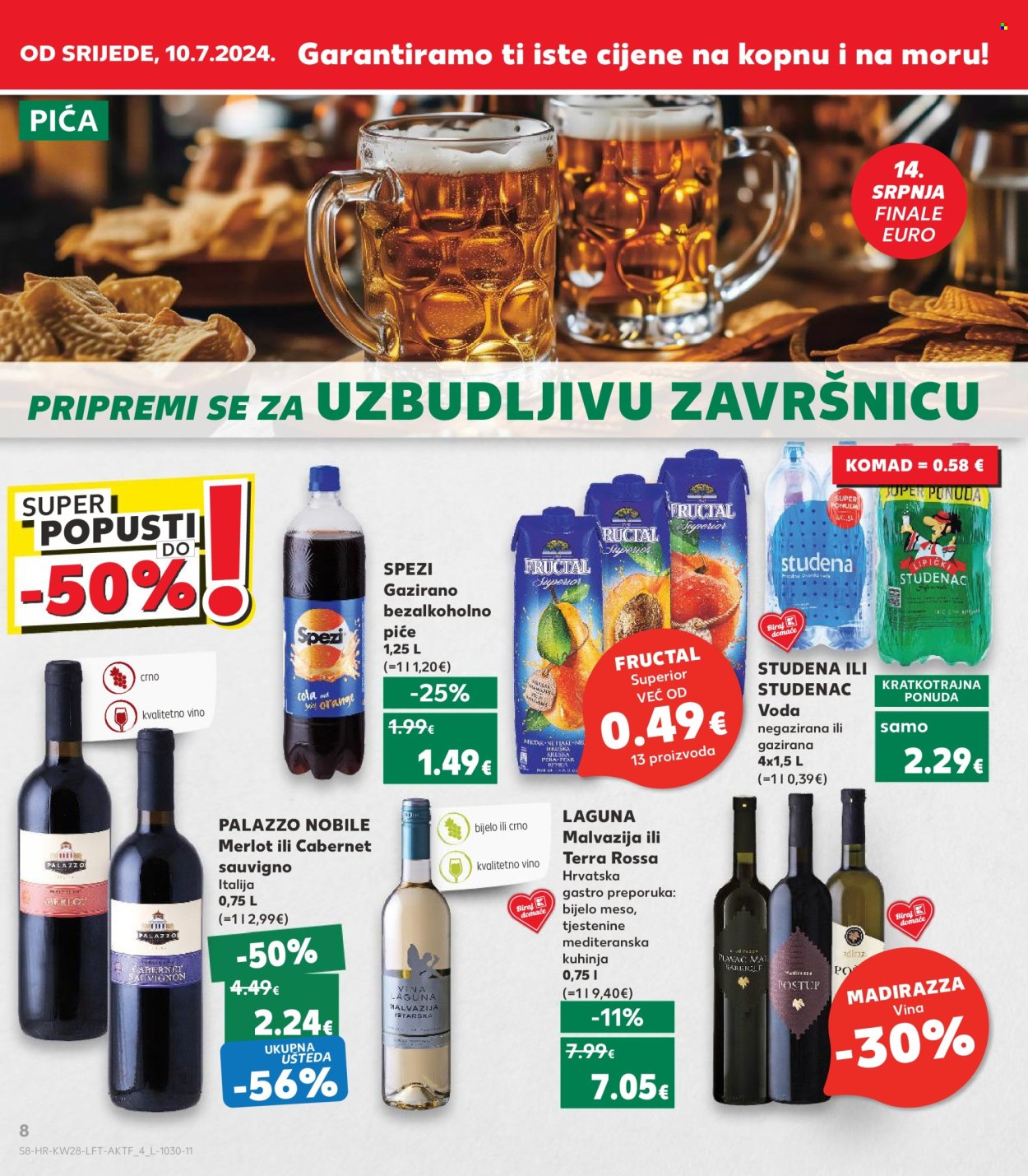 Kaufland katalog - 10.07.2024. - 16.07.2024. Stranica 8