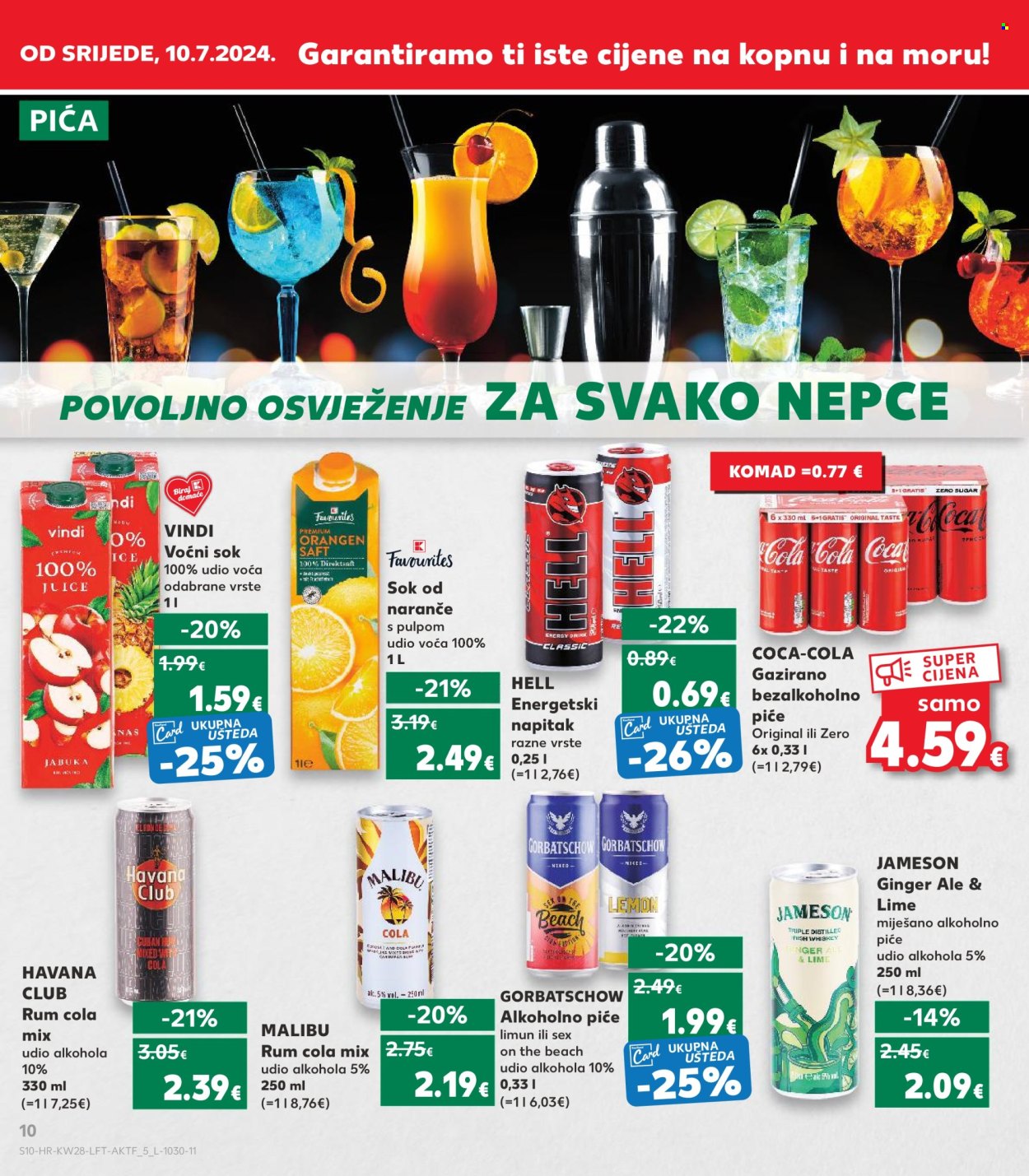 Kaufland katalog - 10.07.2024. - 16.07.2024. Stranica 10