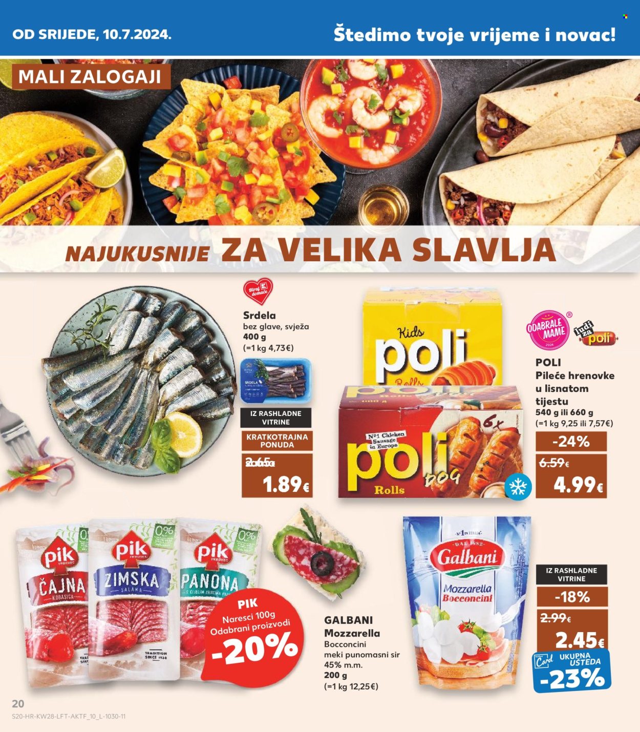 Kaufland katalog - 10.07.2024. - 16.07.2024. Stranica 20