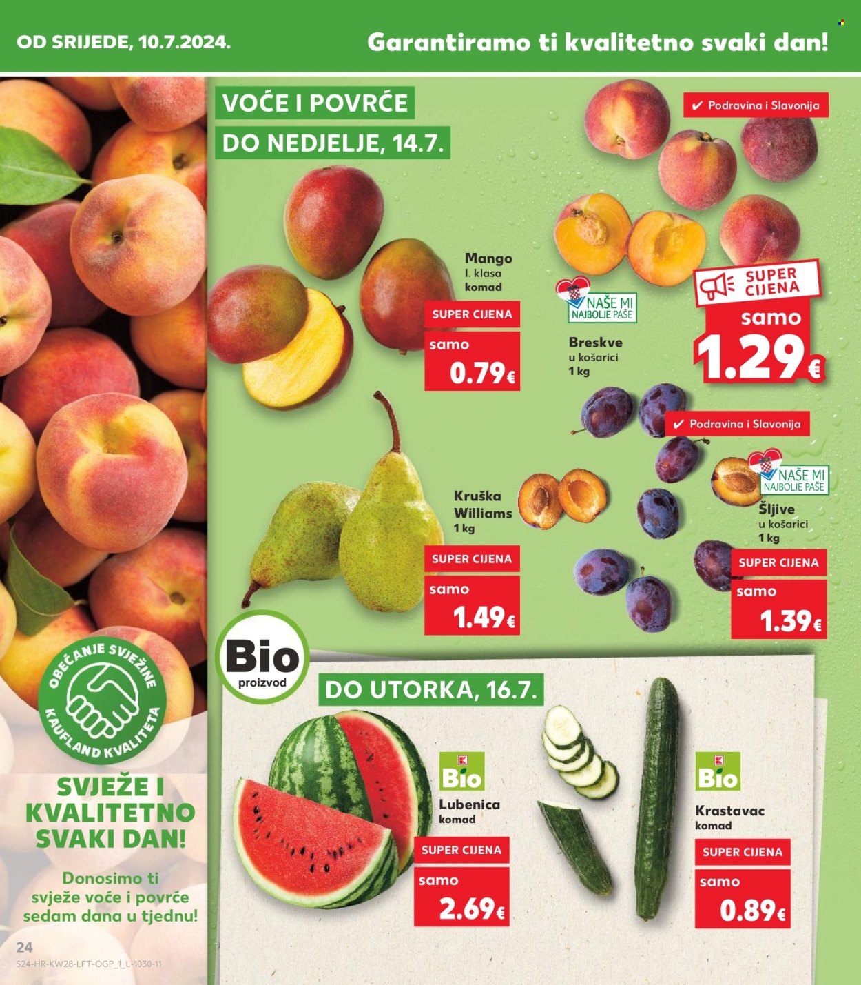 Kaufland katalog - 10.07.2024. - 16.07.2024. Stranica 24