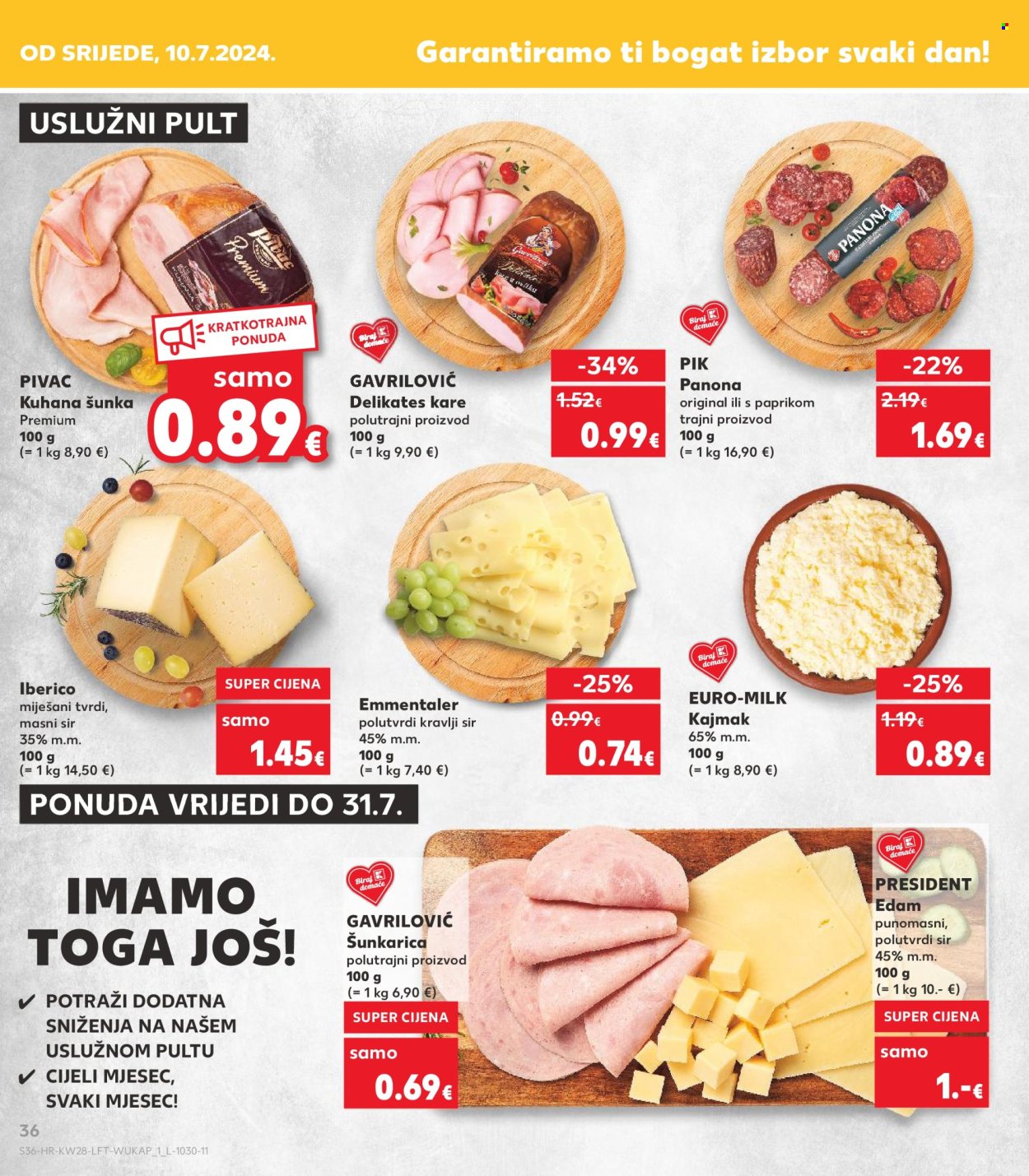 Kaufland katalog - 10.07.2024. - 16.07.2024. Stranica 36