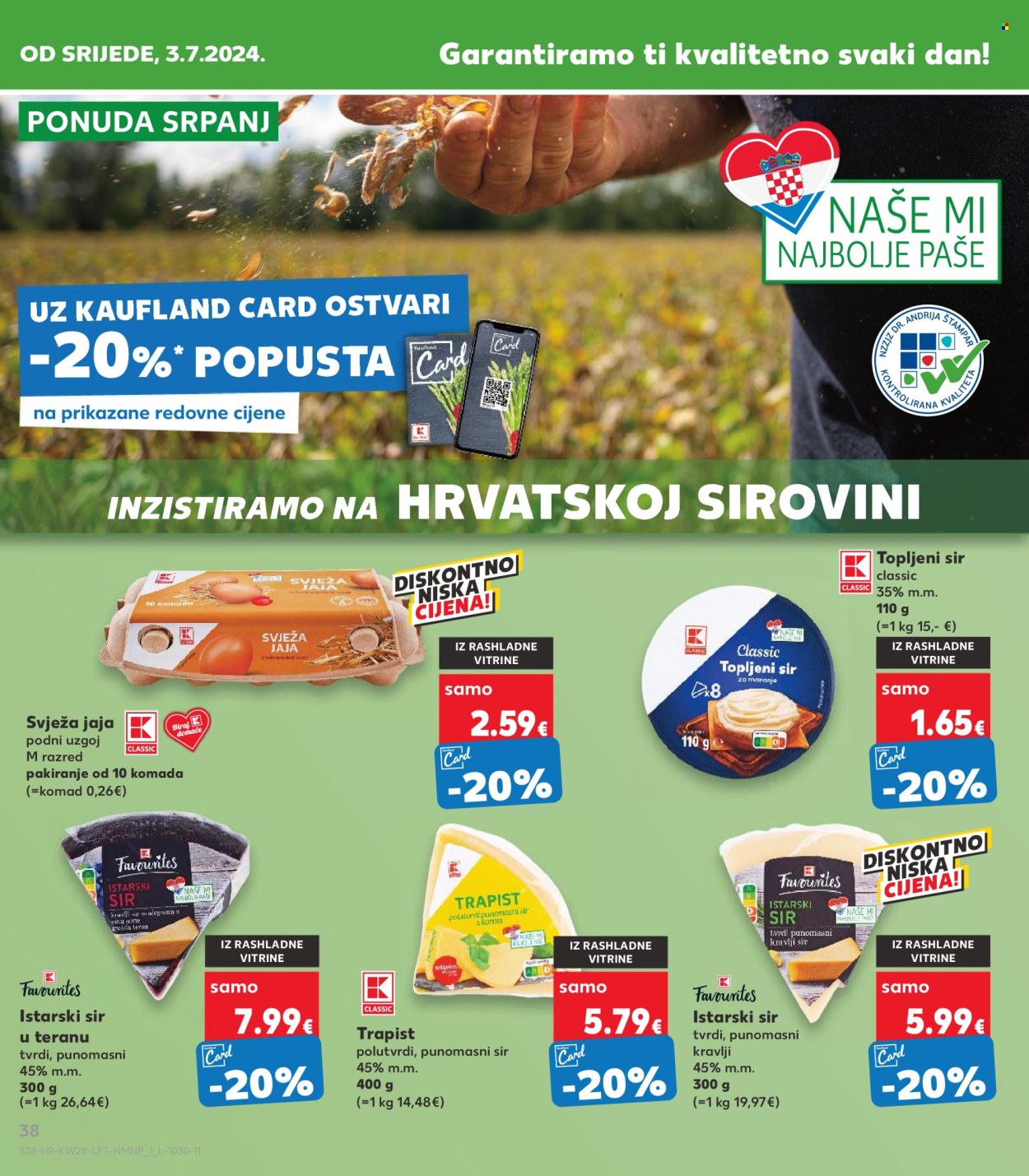 Kaufland katalog - 10.07.2024. - 16.07.2024. Stranica 38