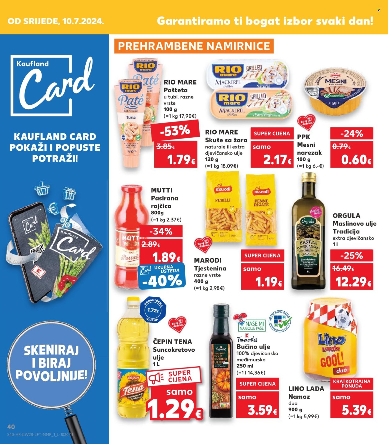 Kaufland katalog - 10.07.2024. - 16.07.2024. Stranica 40