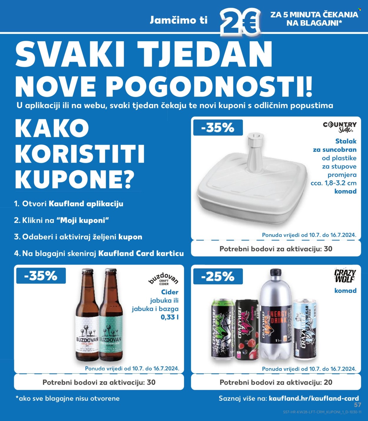Kaufland katalog - 10.07.2024. - 16.07.2024. Stranica 57