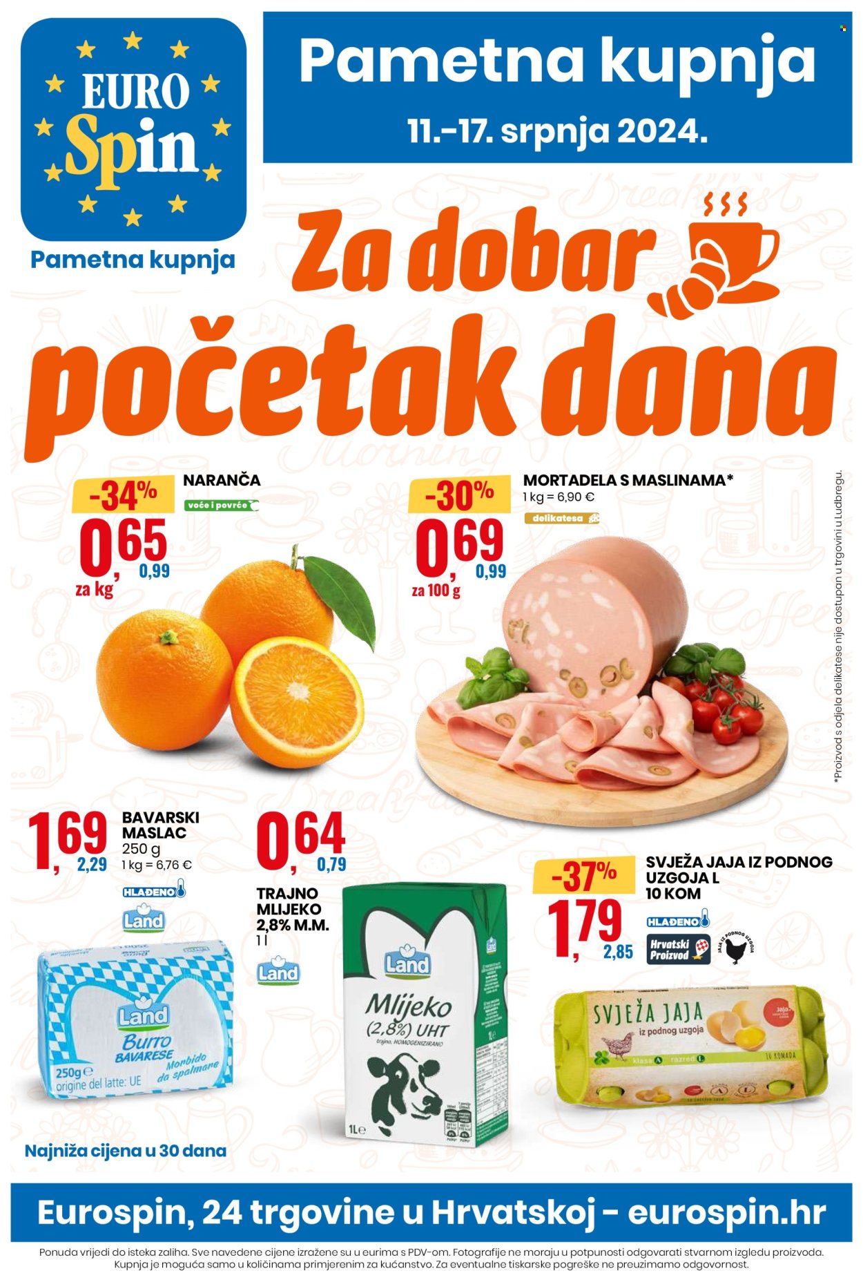 Eurospin katalog - 11.07.2024. - 17.07.2024. Stranica 1