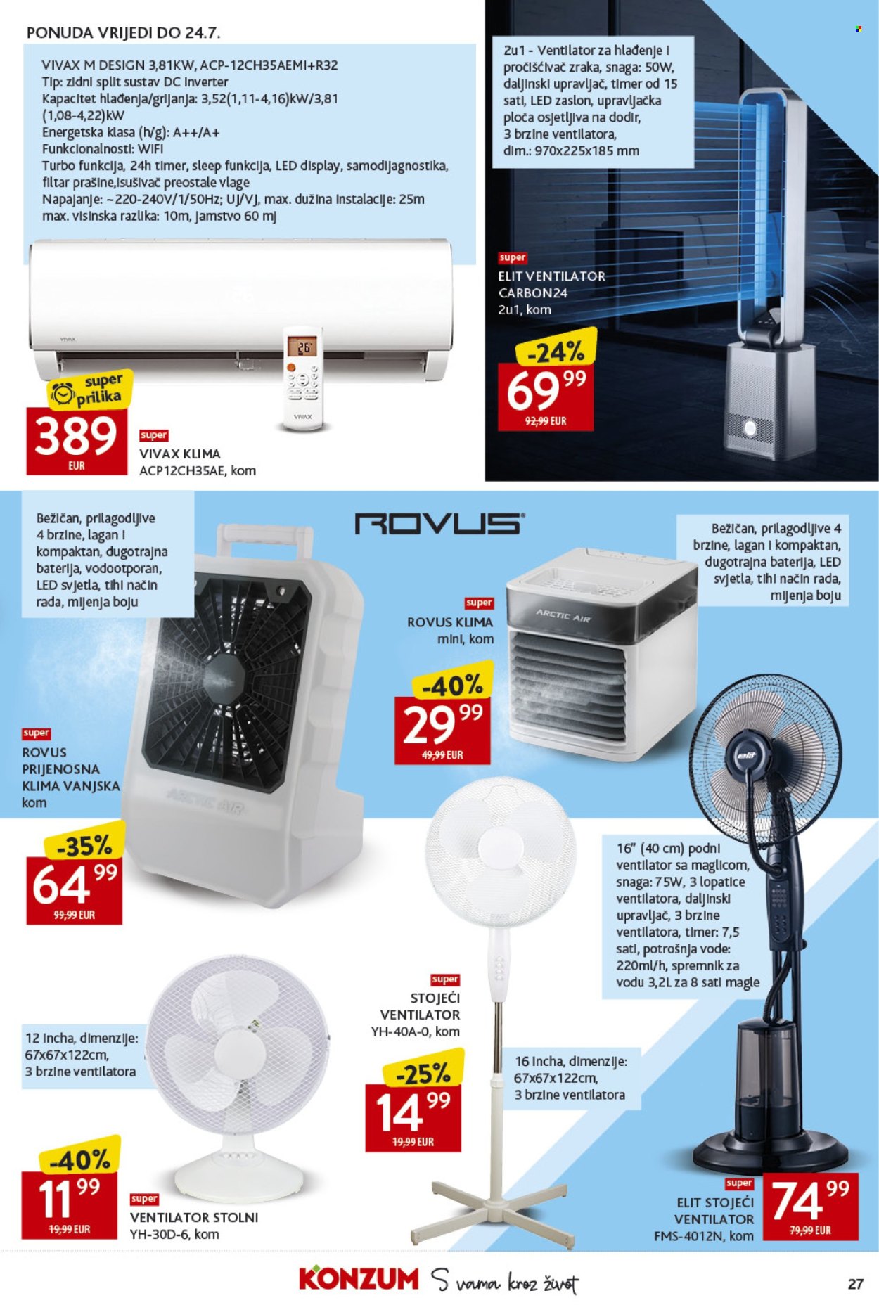 Konzum katalog - 11.07.2024. - 17.07.2024. Stranica 27