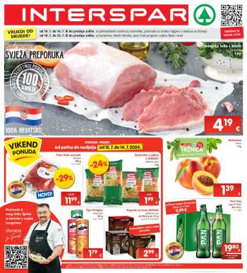 INTERSPAR katalog - 10.07.2024. - 16.07.2024.