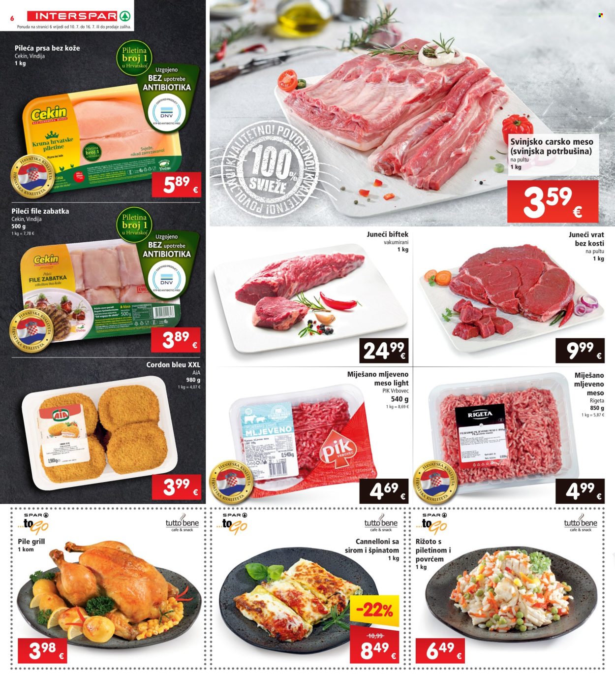 INTERSPAR katalog - 10.07.2024. - 16.07.2024. Stranica 6