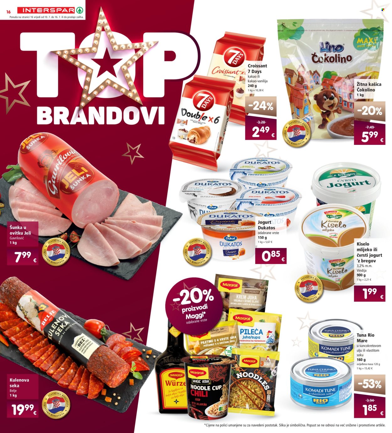 INTERSPAR katalog - 10.07.2024. - 16.07.2024. Stranica 16