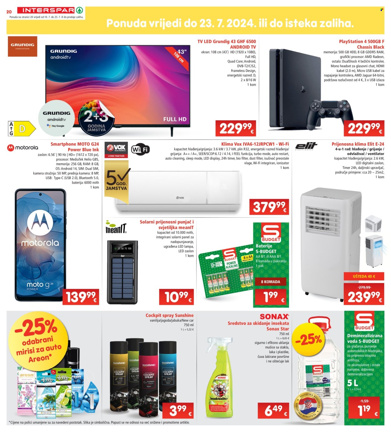 INTERSPAR katalog - 10.07.2024. - 16.07.2024. Stranica 20
