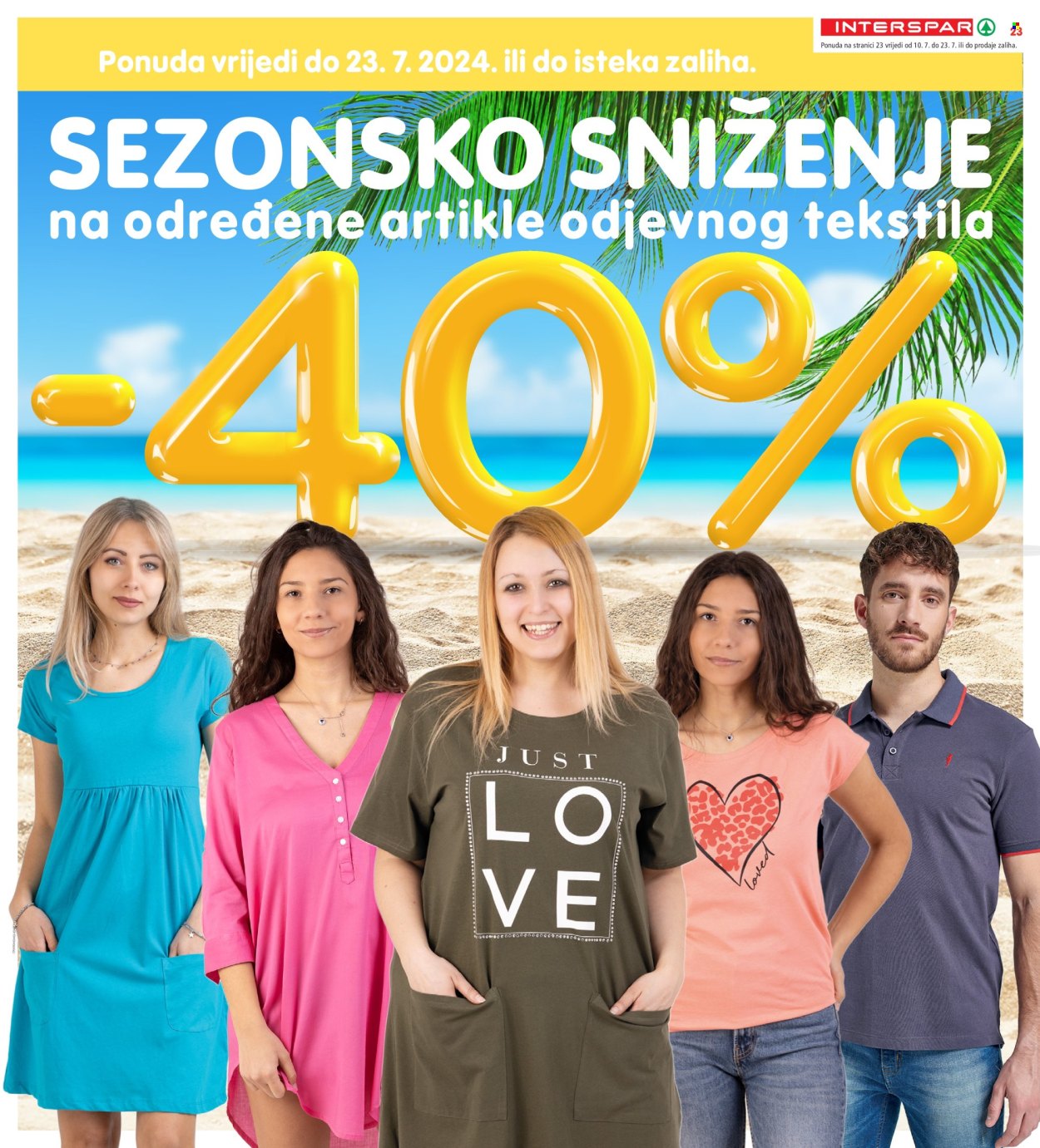 INTERSPAR katalog - 10.07.2024. - 16.07.2024. Stranica 23