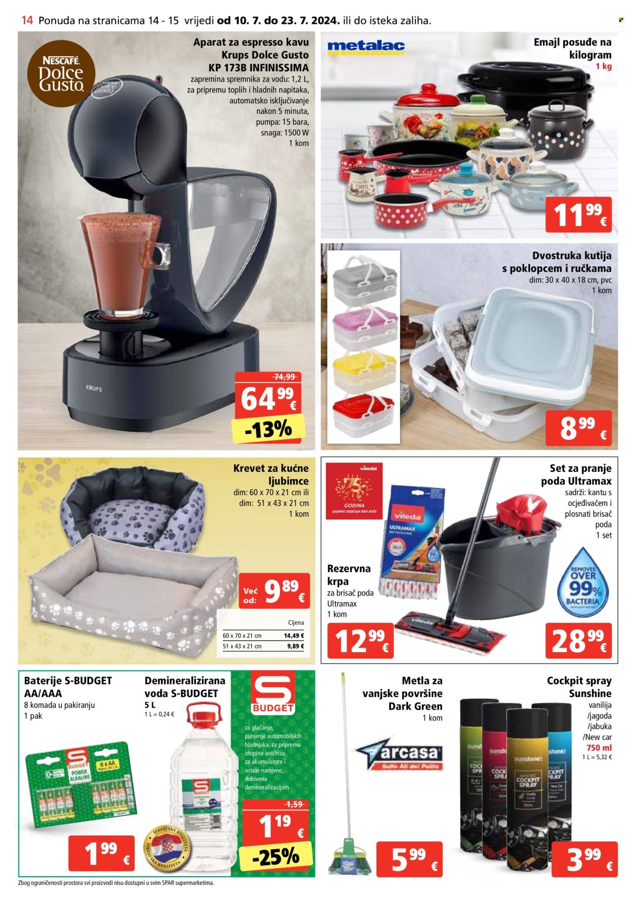 SPAR katalog - 10.07.2024. - 16.07.2024. Stranica 14