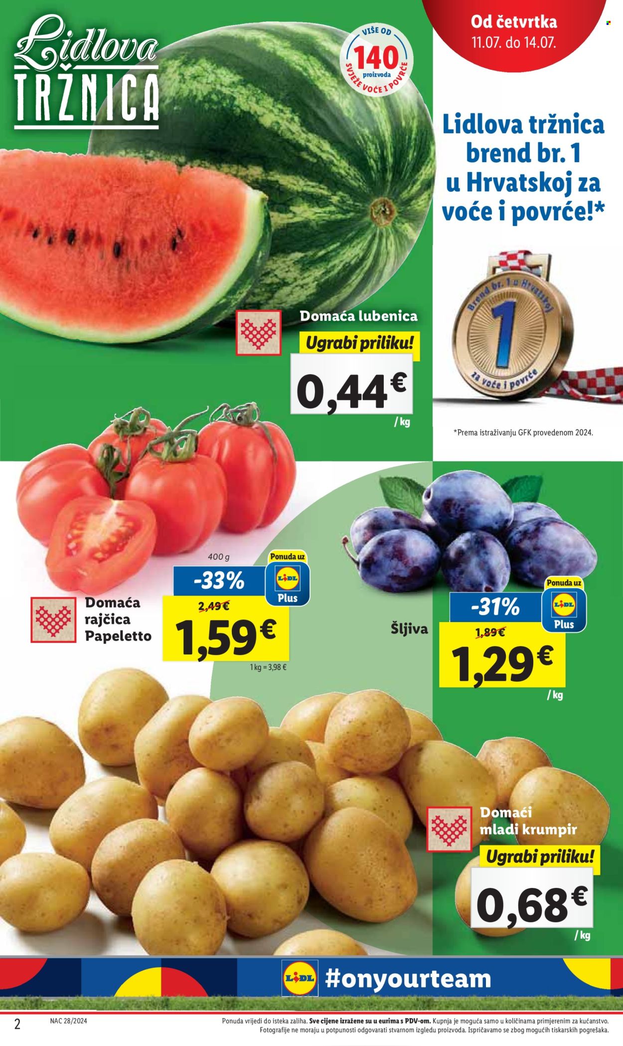 Lidl katalog - 11.07.2024. - 14.07.2024. Stranica 2