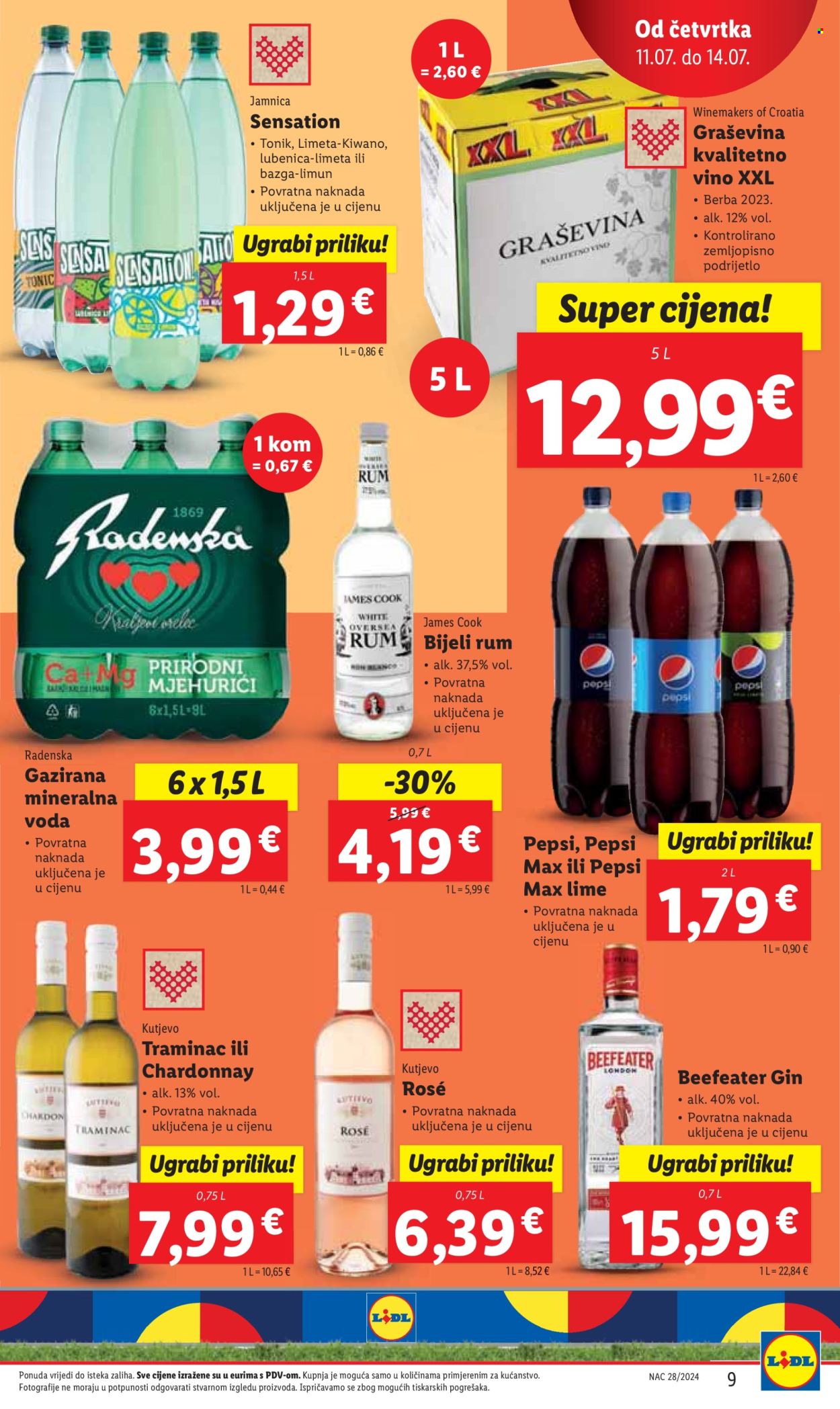 Lidl katalog - 11.07.2024. - 14.07.2024. Stranica 9