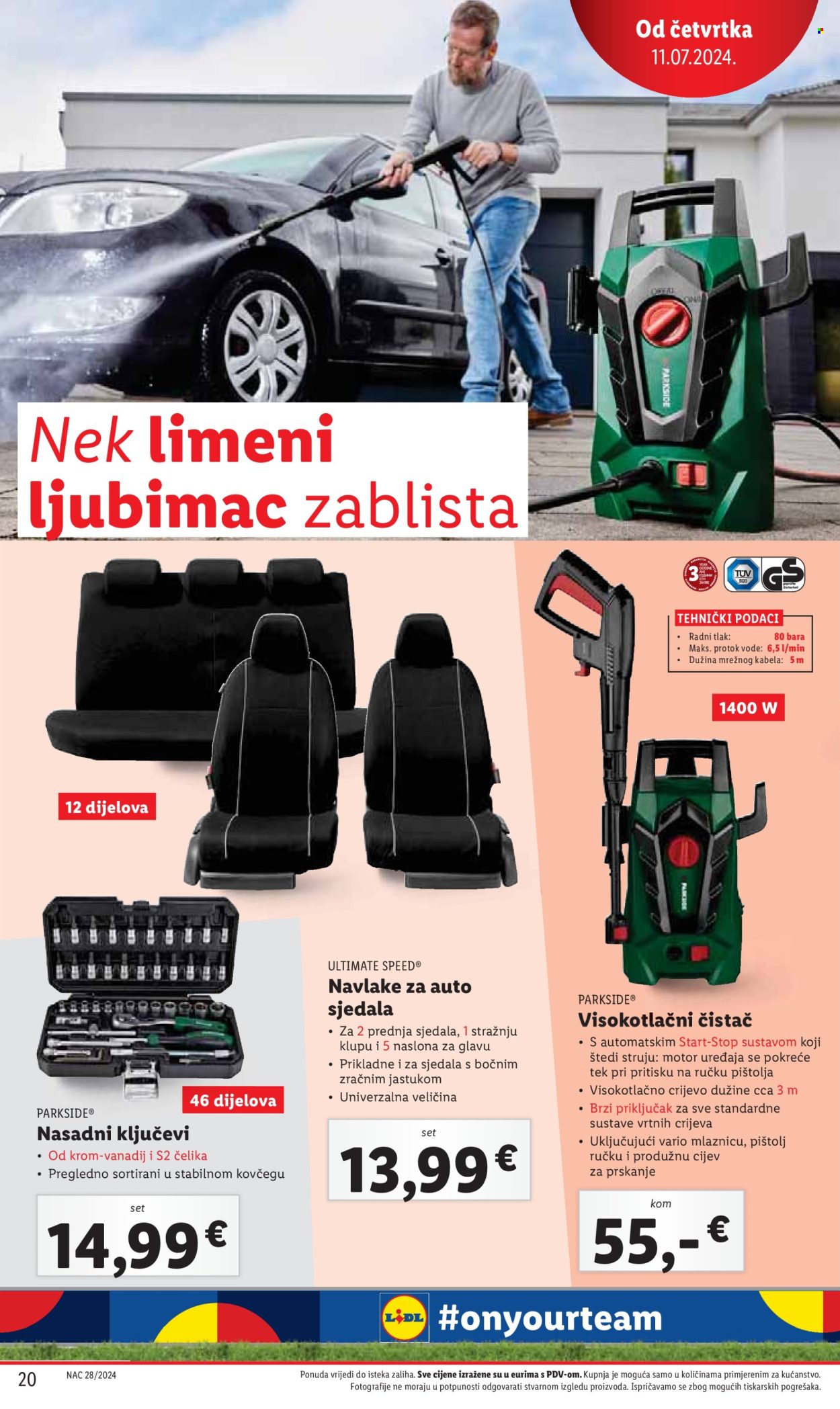 Lidl katalog - 11.07.2024. - 14.07.2024. Stranica 20