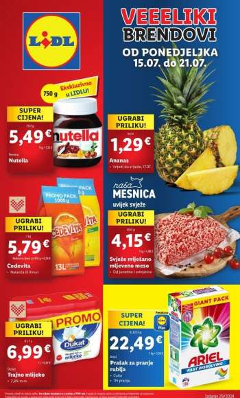 Lidl katalog - 15.07.2024. - 21.07.2024.
