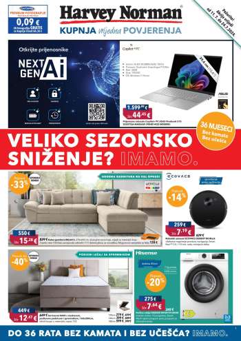 Harvey Norman katalog - 11.07.2024. - 24.07.2024.