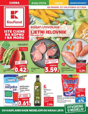 Kaufland katalog - 17.07.2024. - 23.07.2024.