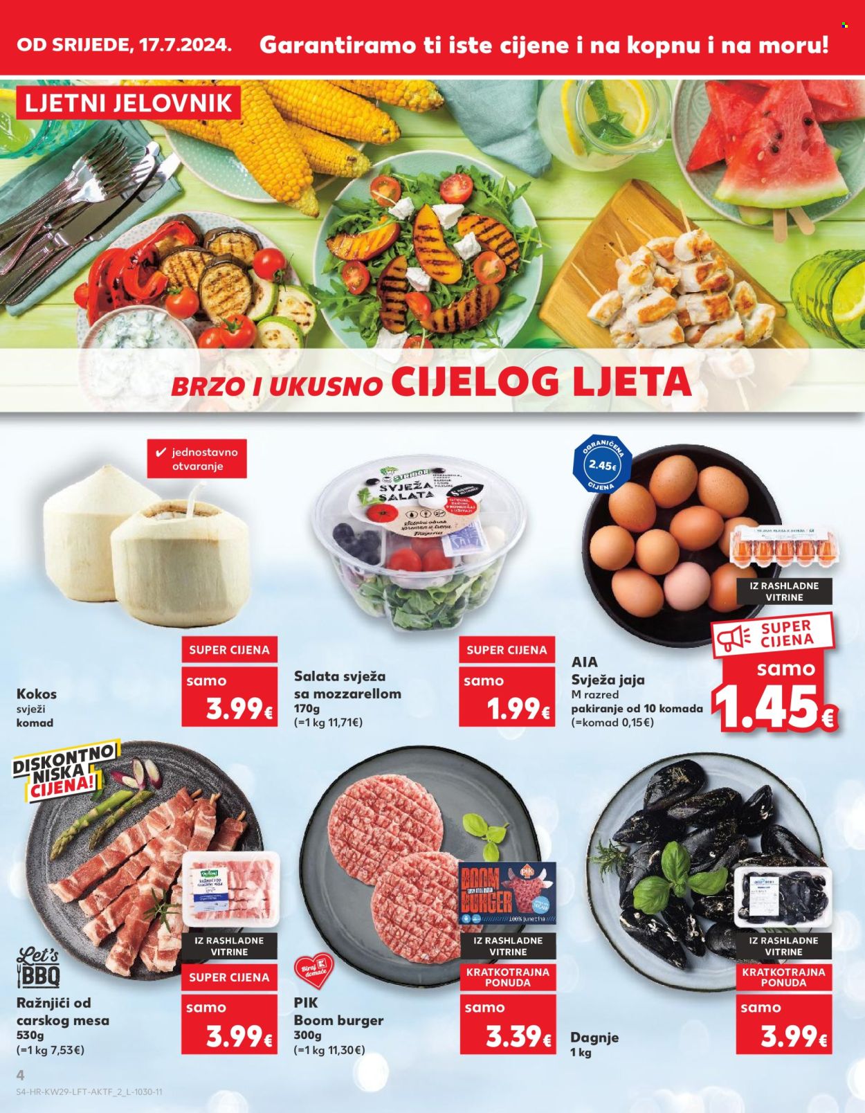 Kaufland katalog - 17.07.2024. - 23.07.2024. Stranica 4
