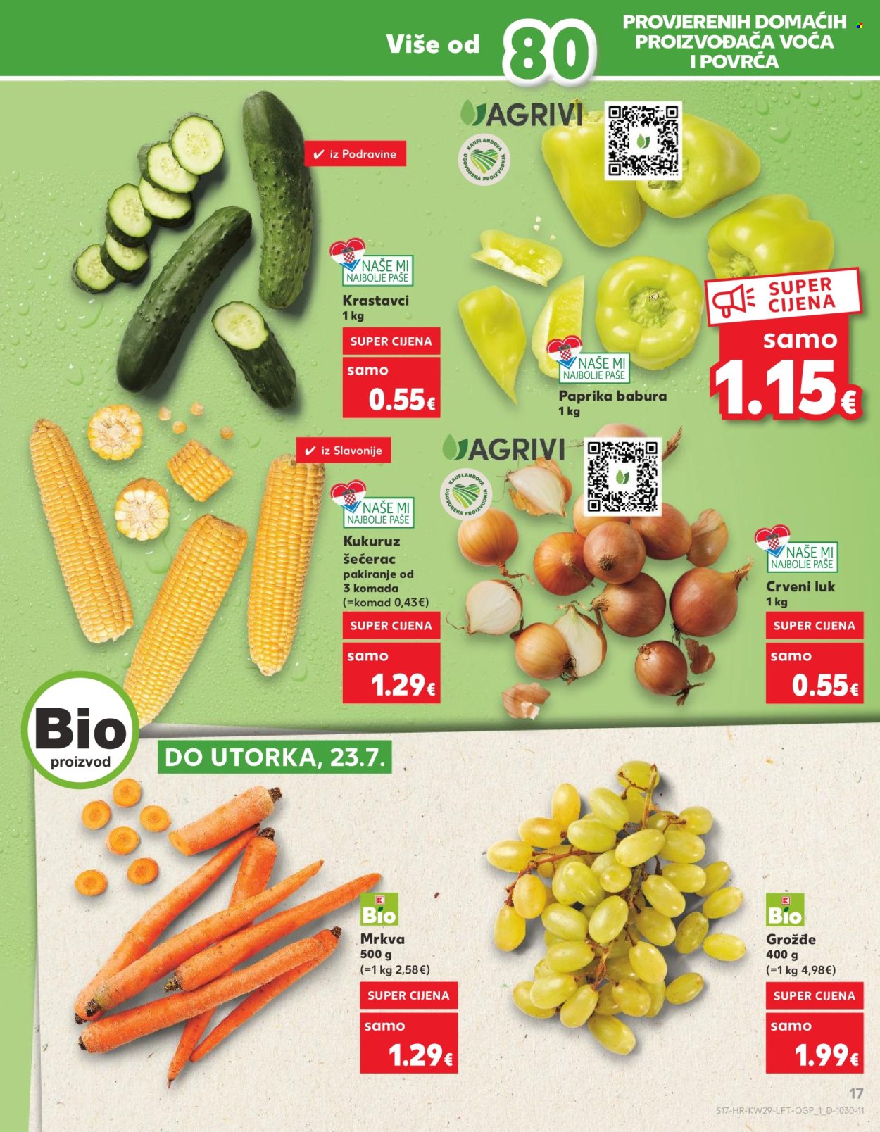 Kaufland katalog - 17.07.2024. - 23.07.2024. Stranica 17
