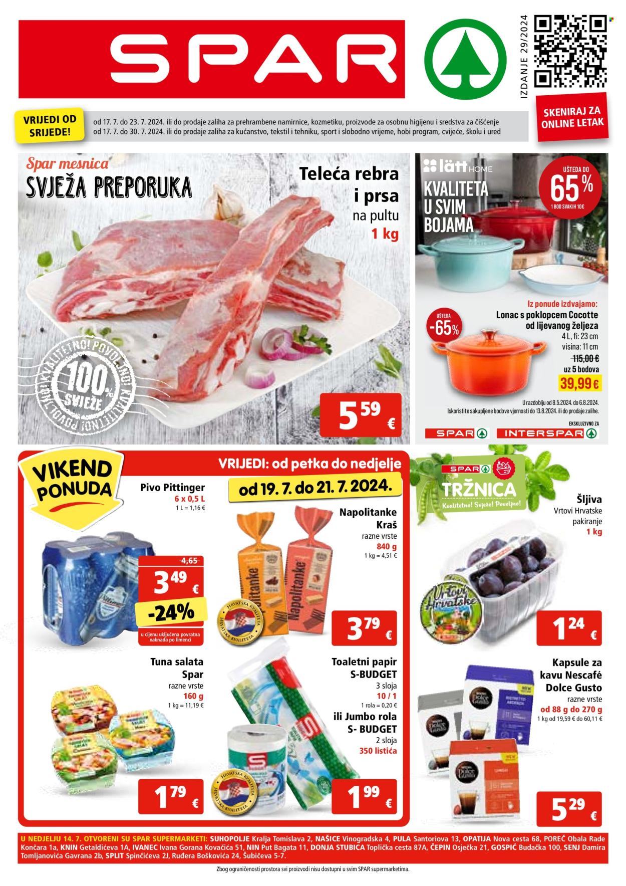 SPAR katalog - 17.07.2024. - 23.07.2024. Stranica 1