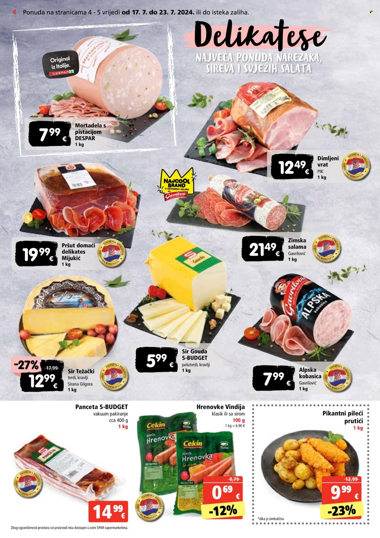 SPAR katalog - 17.07.2024. - 23.07.2024. Stranica 4