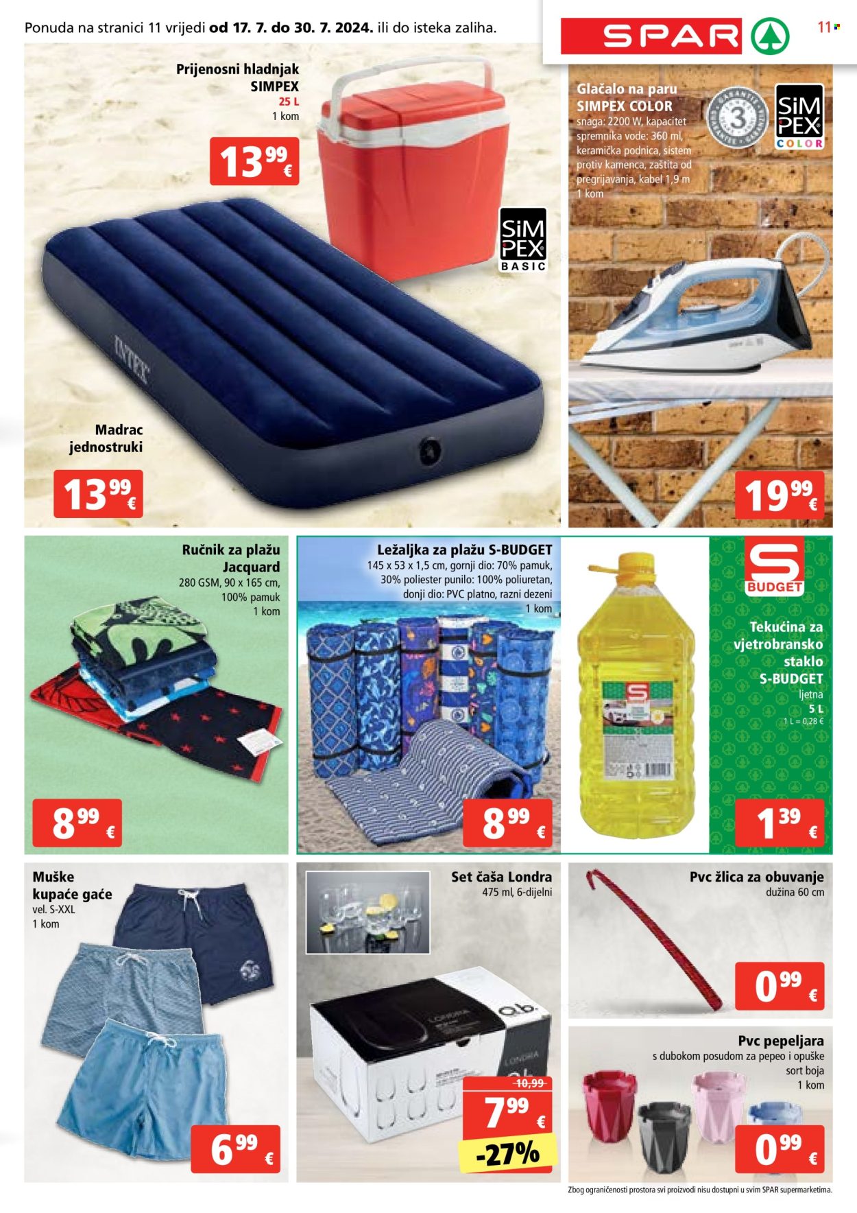 SPAR katalog - 17.07.2024. - 23.07.2024. Stranica 11