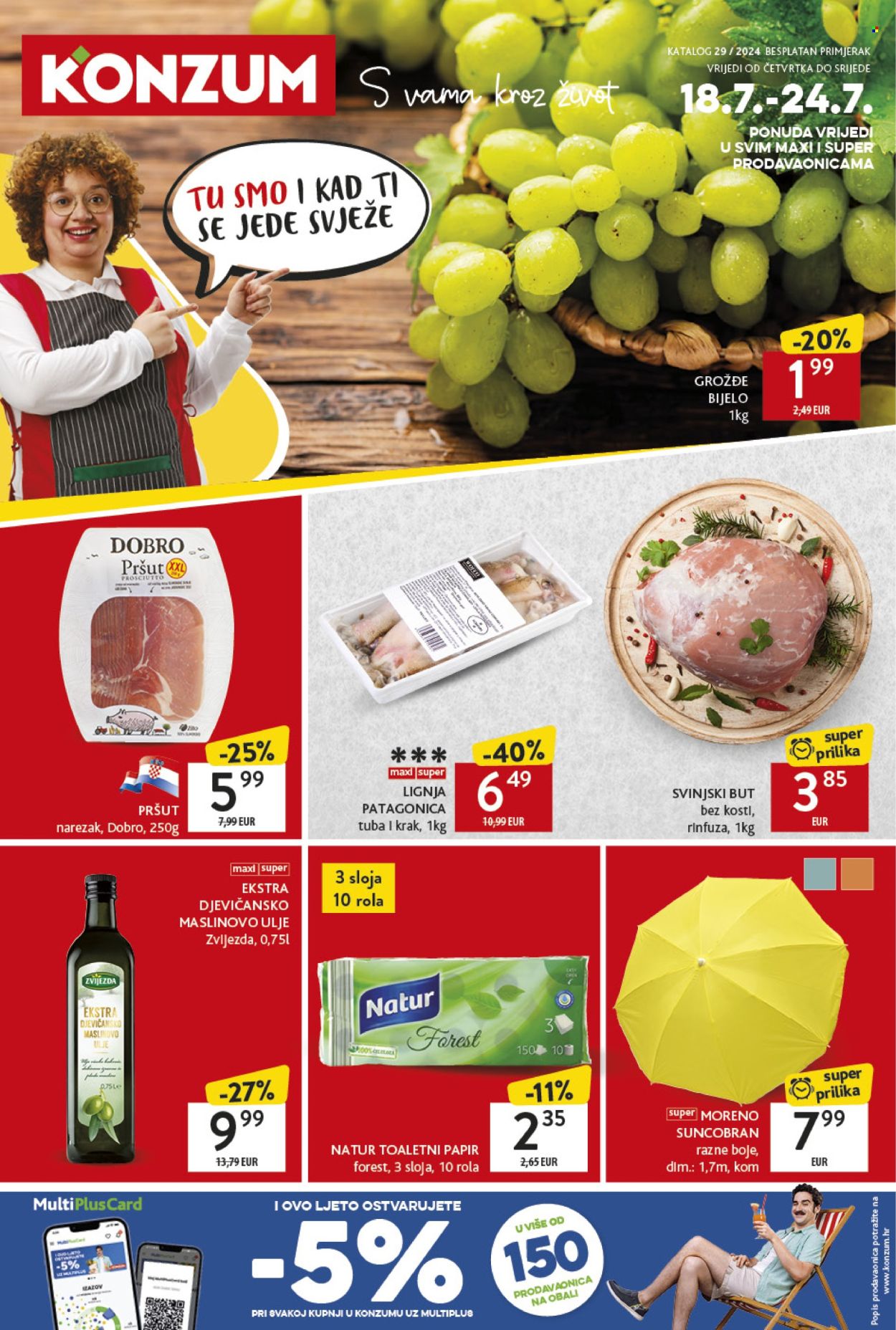 Konzum katalog - 18.07.2024. - 24.07.2024. Stranica 1
