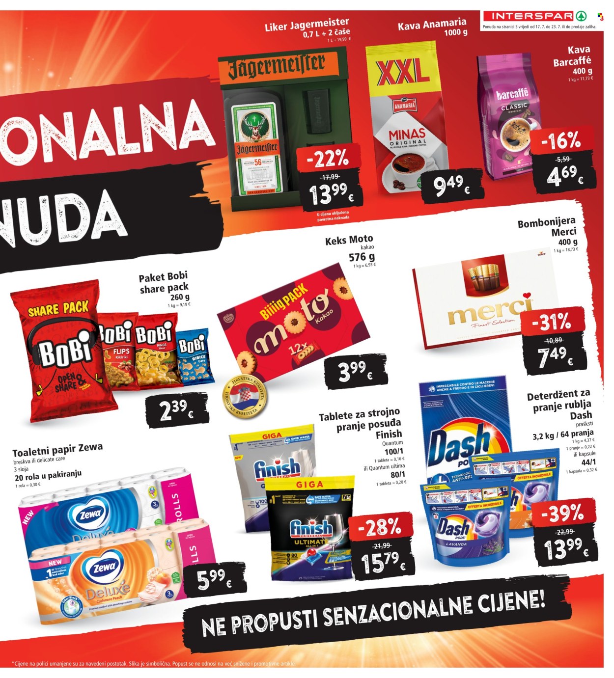 INTERSPAR katalog - 17.07.2024. - 23.07.2024. Stranica 3