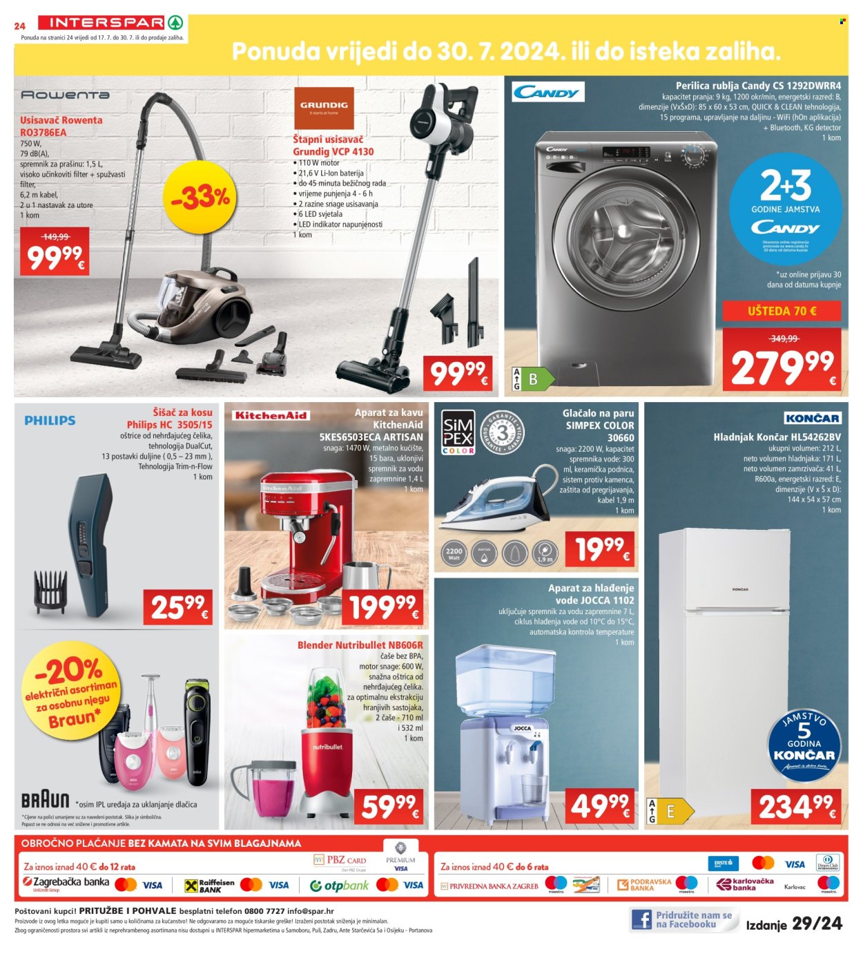 INTERSPAR katalog - 17.07.2024. - 23.07.2024. Stranica 24