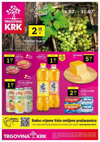 Trgovina KRK katalog - 16.07.2024. - 31.07.2024.