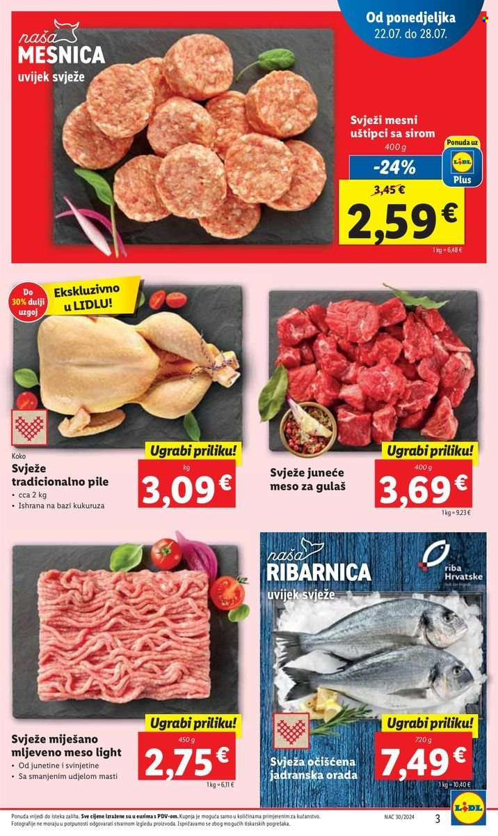 Lidl katalog - 22.07.2024. - 28.07.2024. Stranica 3